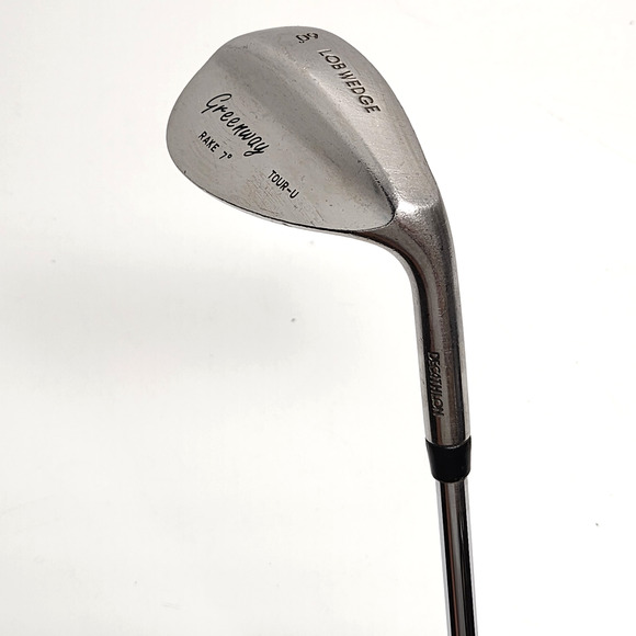 Decathlon Greenway Rake 7º Tour-U Lob Wedge 60º RH Steel Shaft 35.5" - Picture 1 of 9